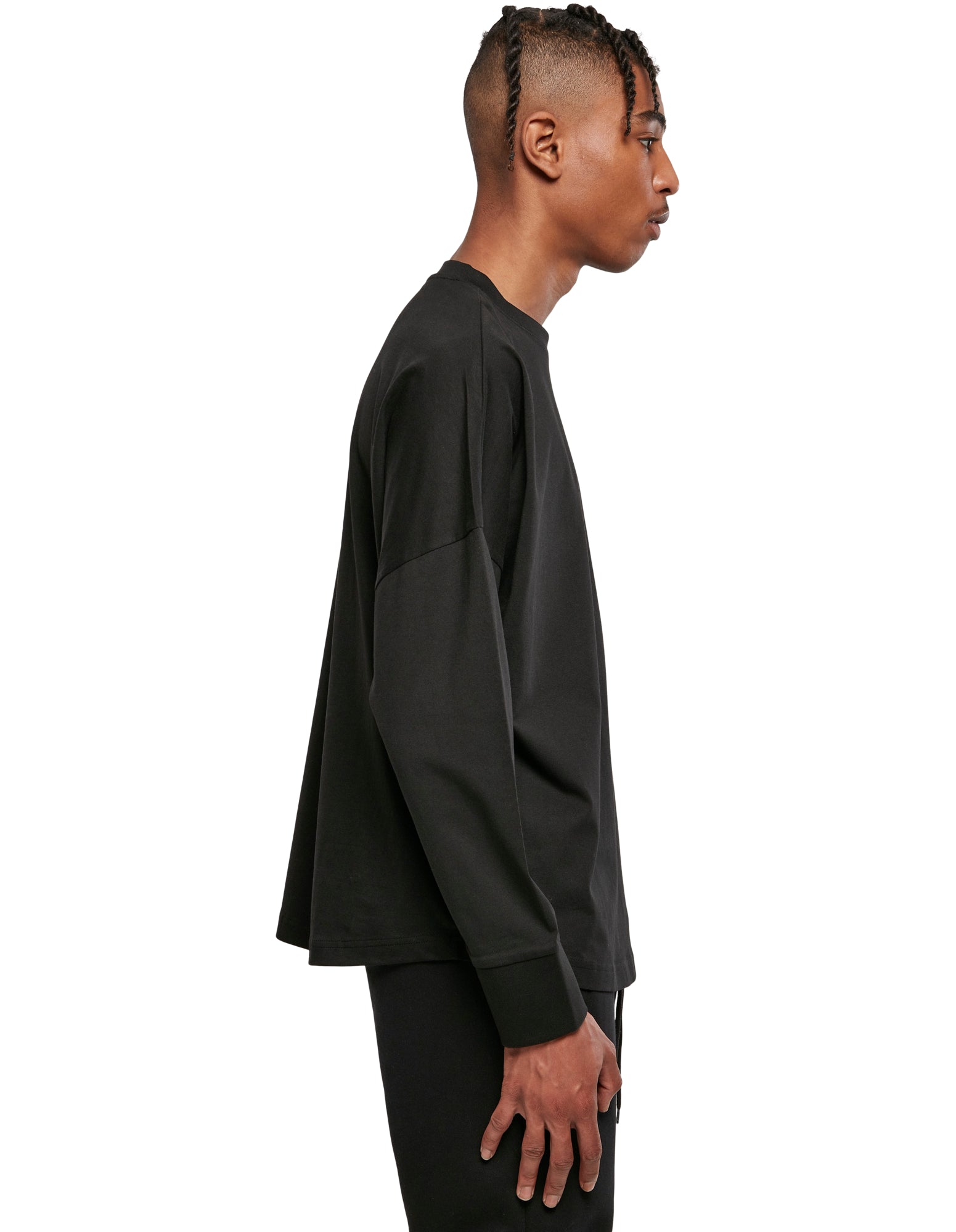 Loose long-sleeved store top with your logo