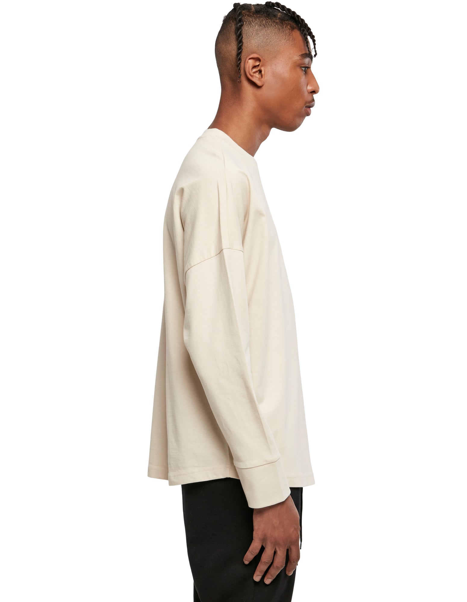 Loose long-sleeved store top with your logo