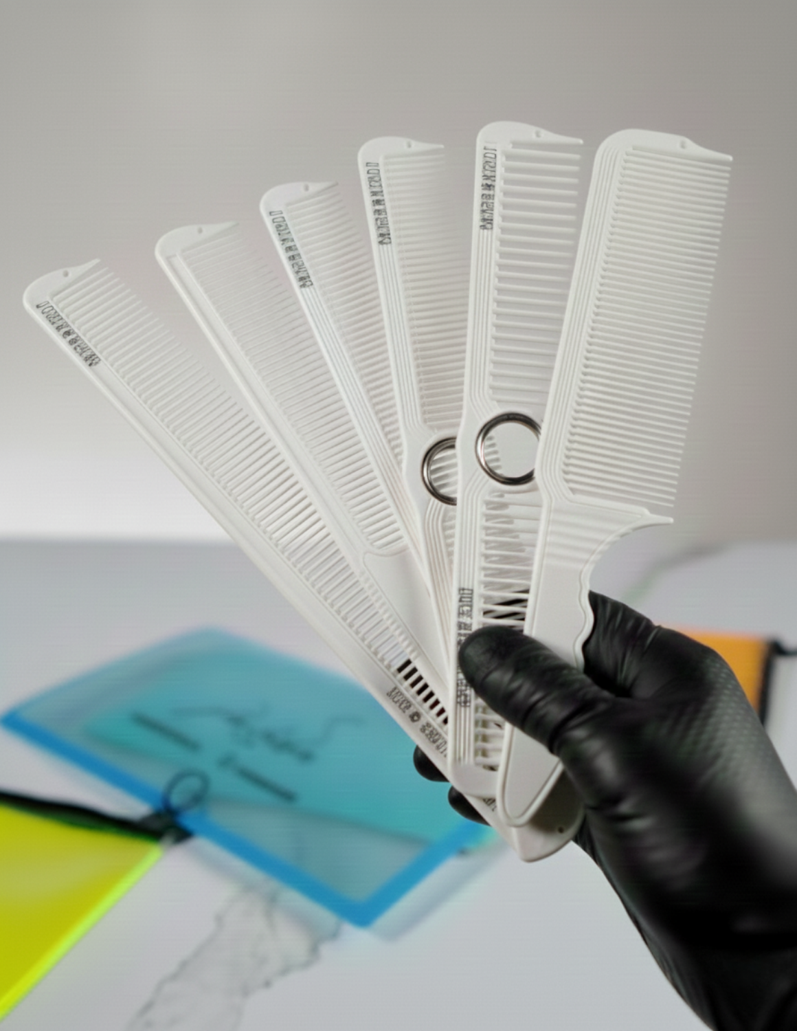 JBS Barber & Hairdresser Eagle Fidget Pro comb set for professional styling