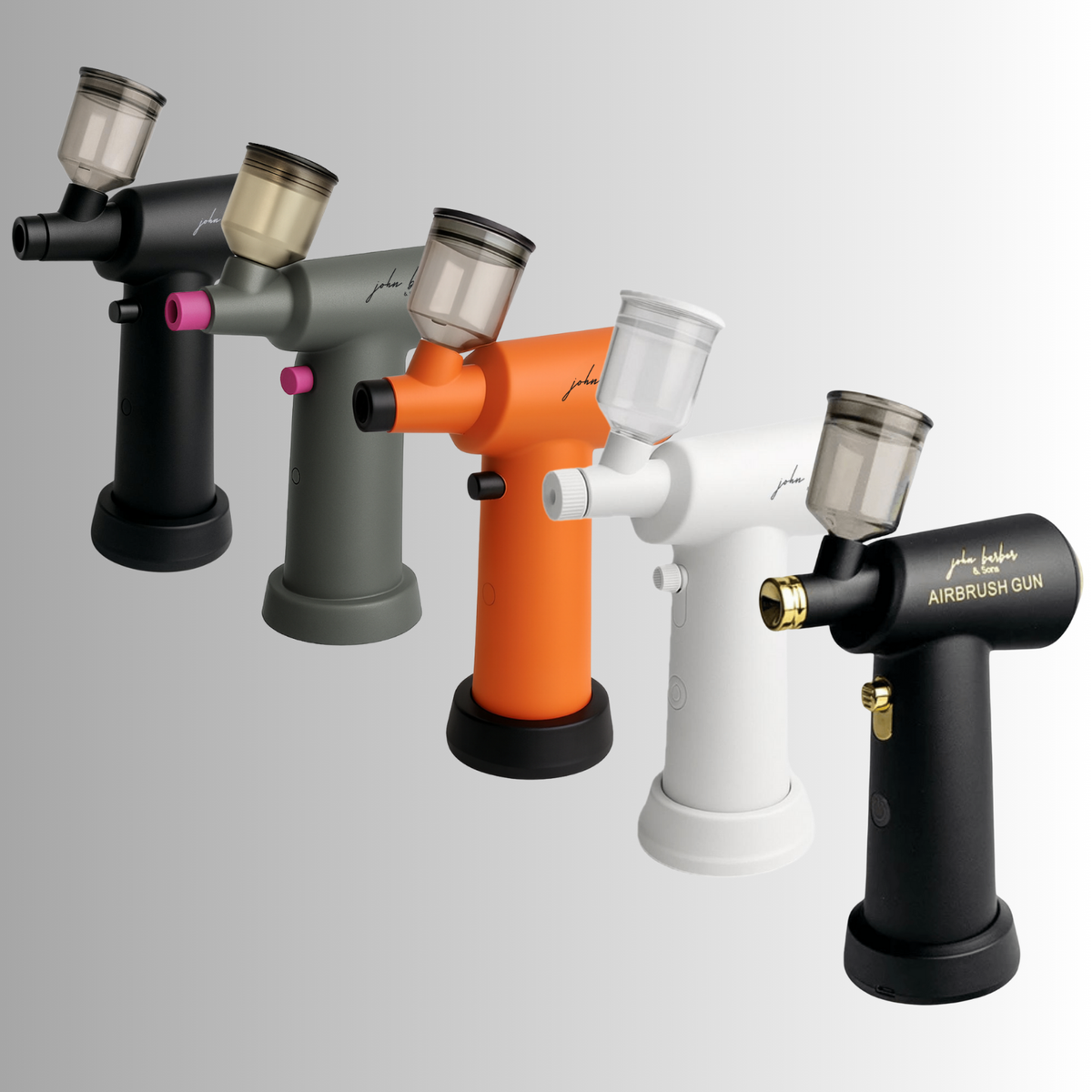 Airbrush-pistool voor het reinigen van gereedschap, 4 reinigingssets Airbrush-pistool voor het reinigen van gereedschap, 4 reinigingssets