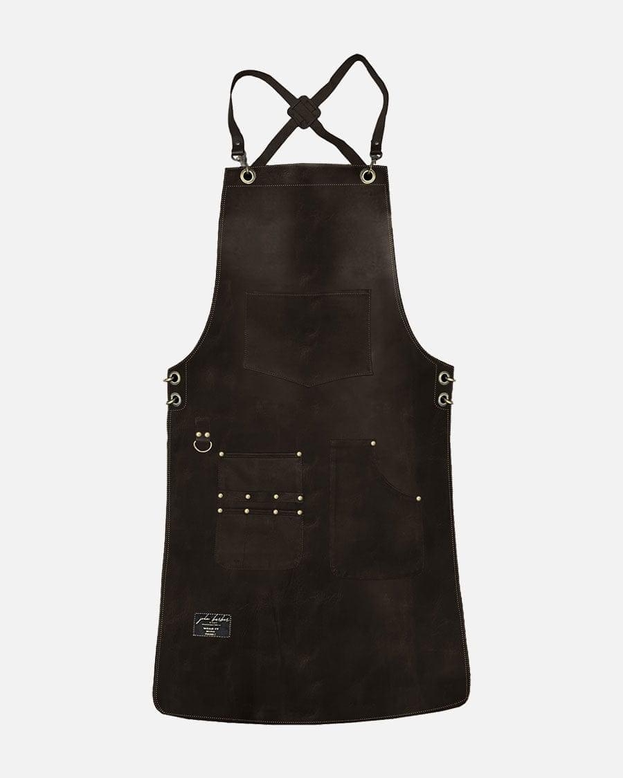 Real leather barber apron