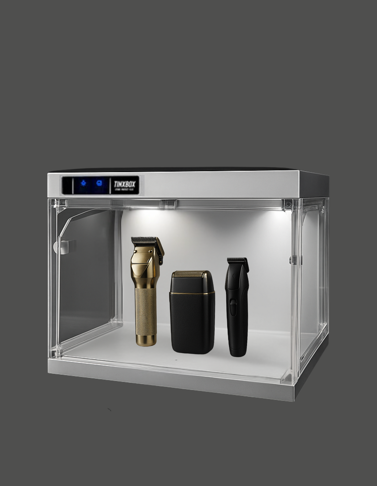 TINXBOX™ – Smart Display Case for Sneakers, Collectibles & More