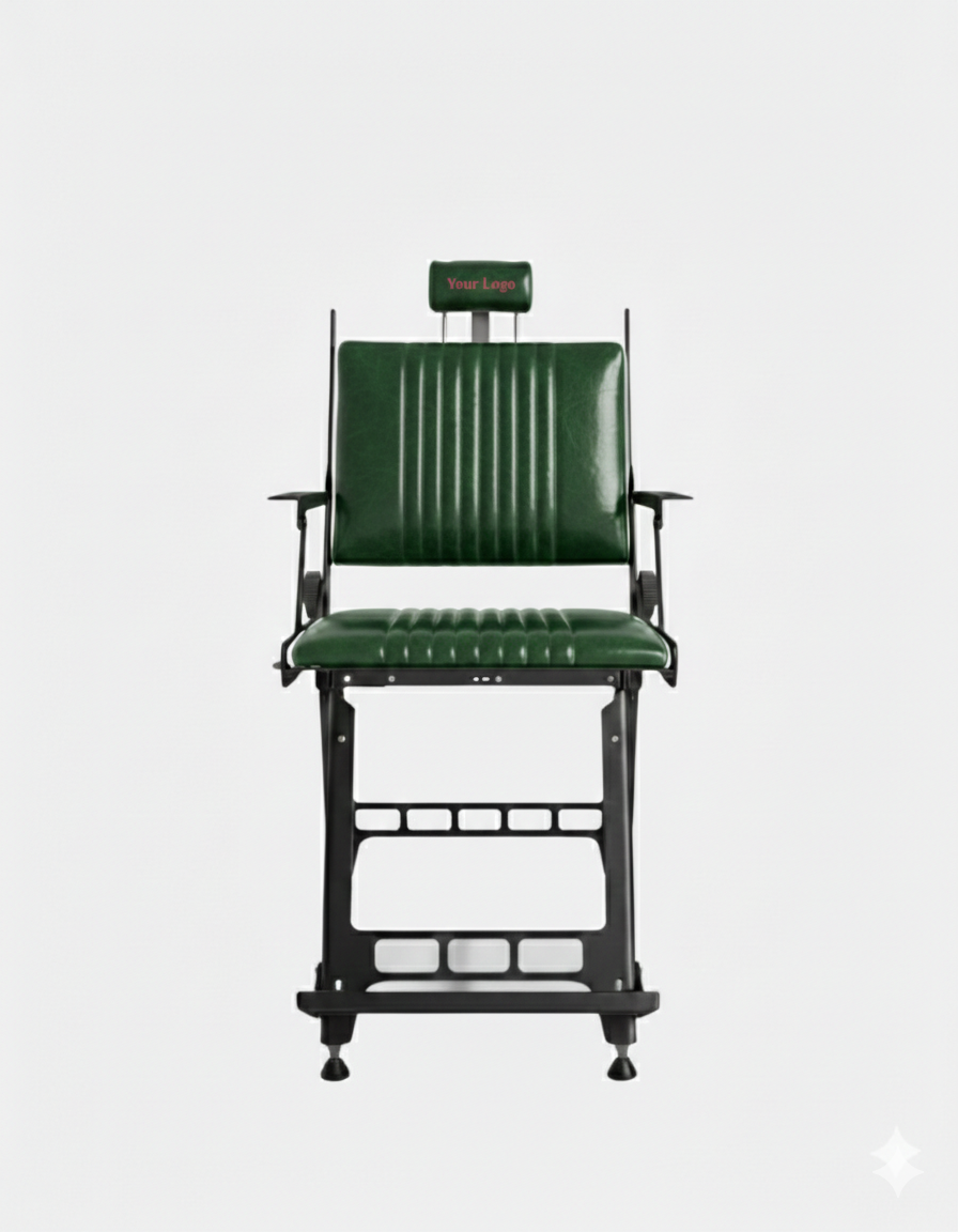 JBS Move 1.0 mobile and foldable barber chair for barbershop, salon, and beauty use