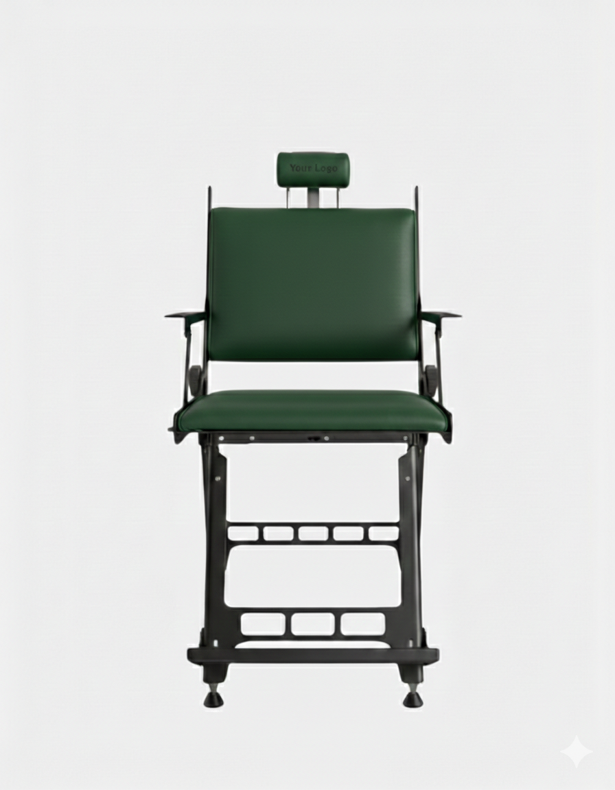 JBS Move 1.0 mobile and foldable barber chair for barbershop, salon, and beauty use