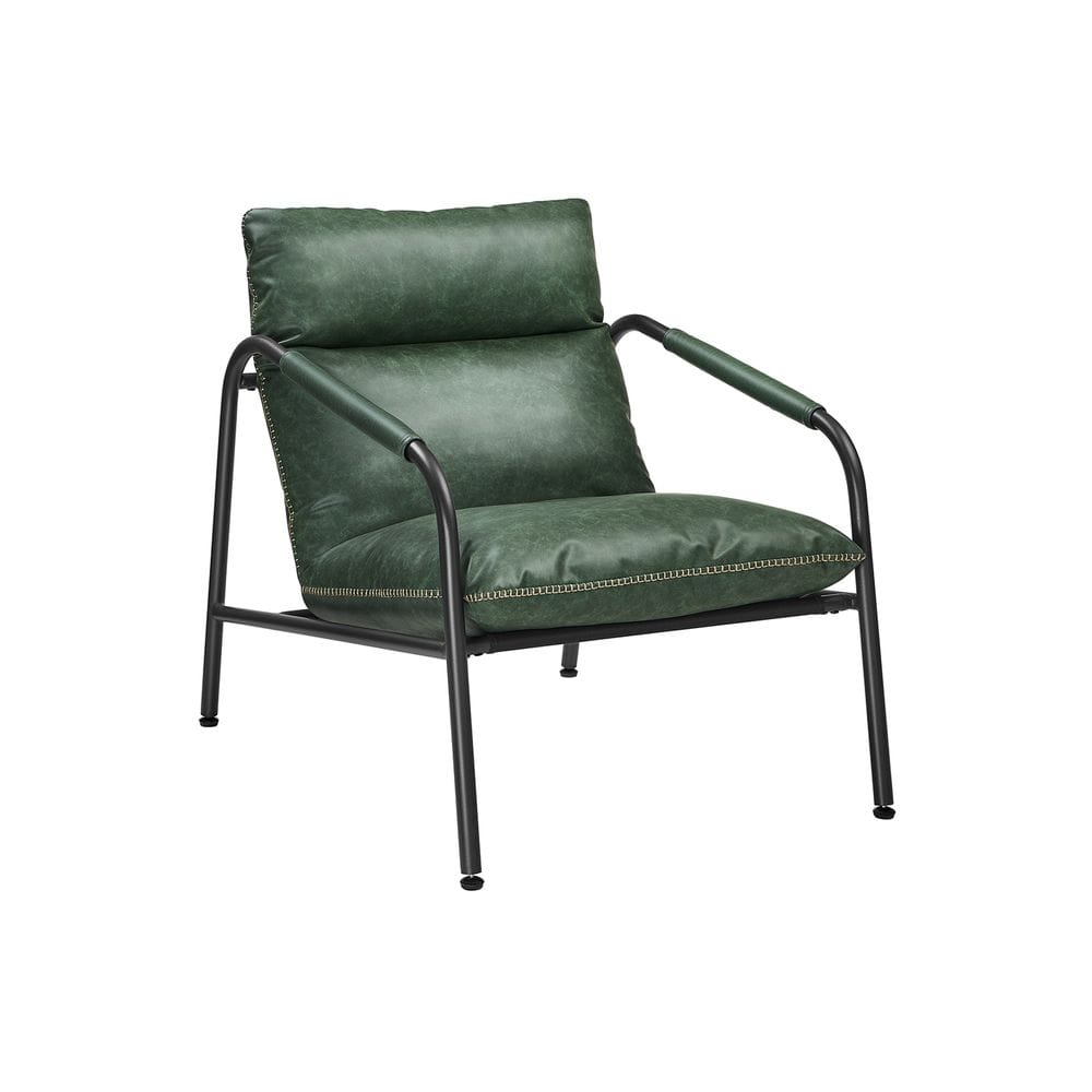 John Barber & Sons Grün ohne Logo Wartebereich Lounge Sessel aus Metallrahmen