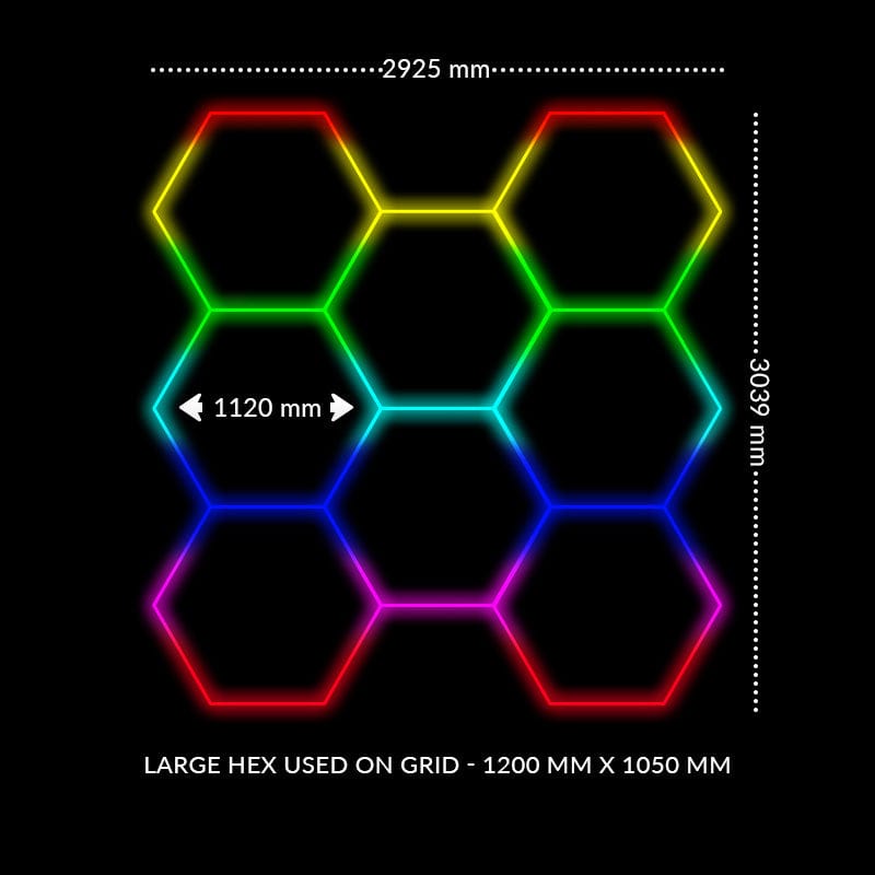 johnbarbersons 292.5cm x 303.9cm RGB Performance Light System