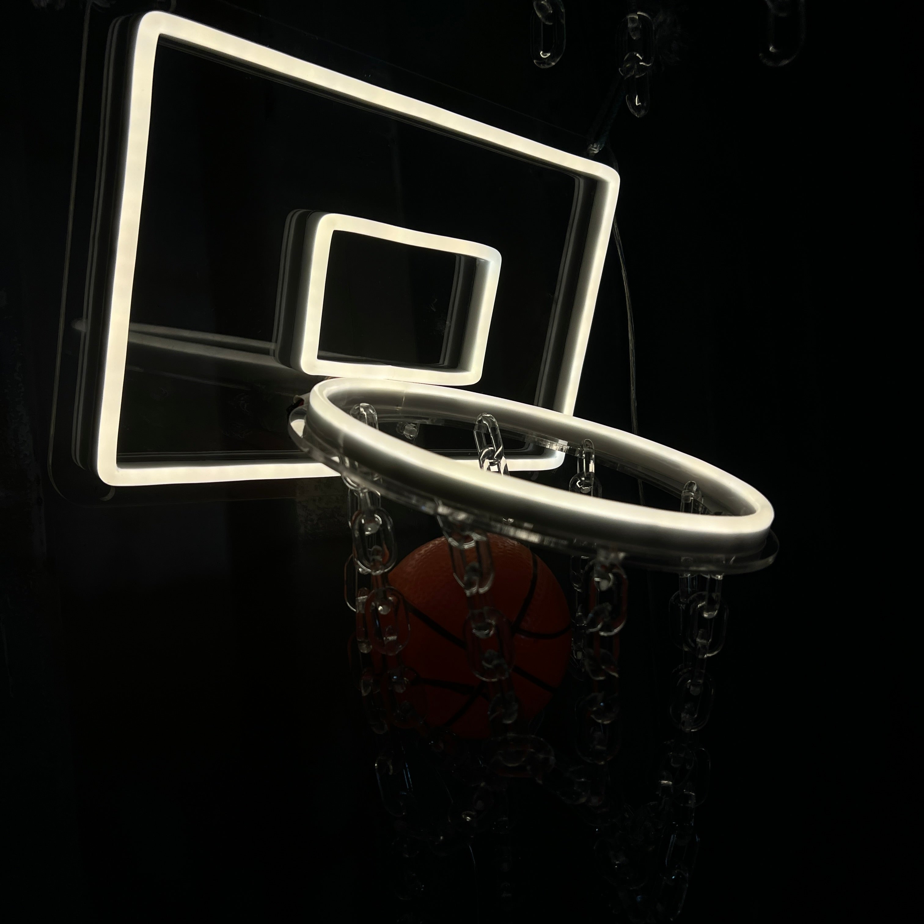 Panier de basket NEON Design "Hoop Neon