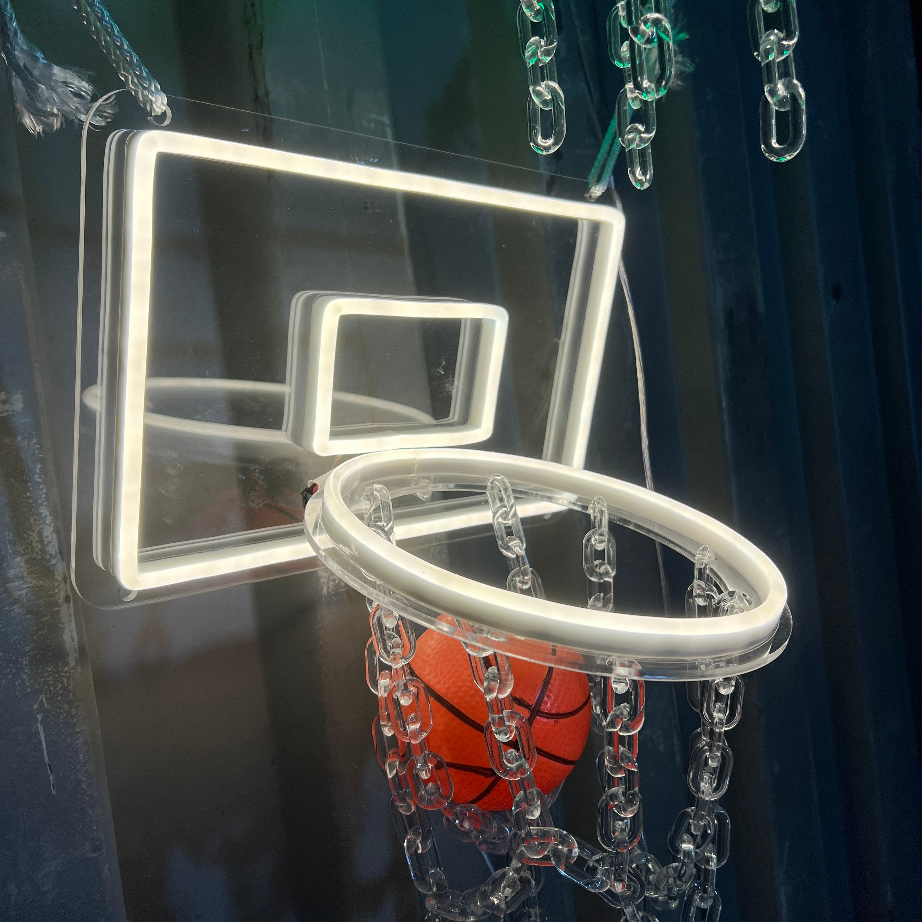 Basketballkorb NEON Design "Hoop Neon"