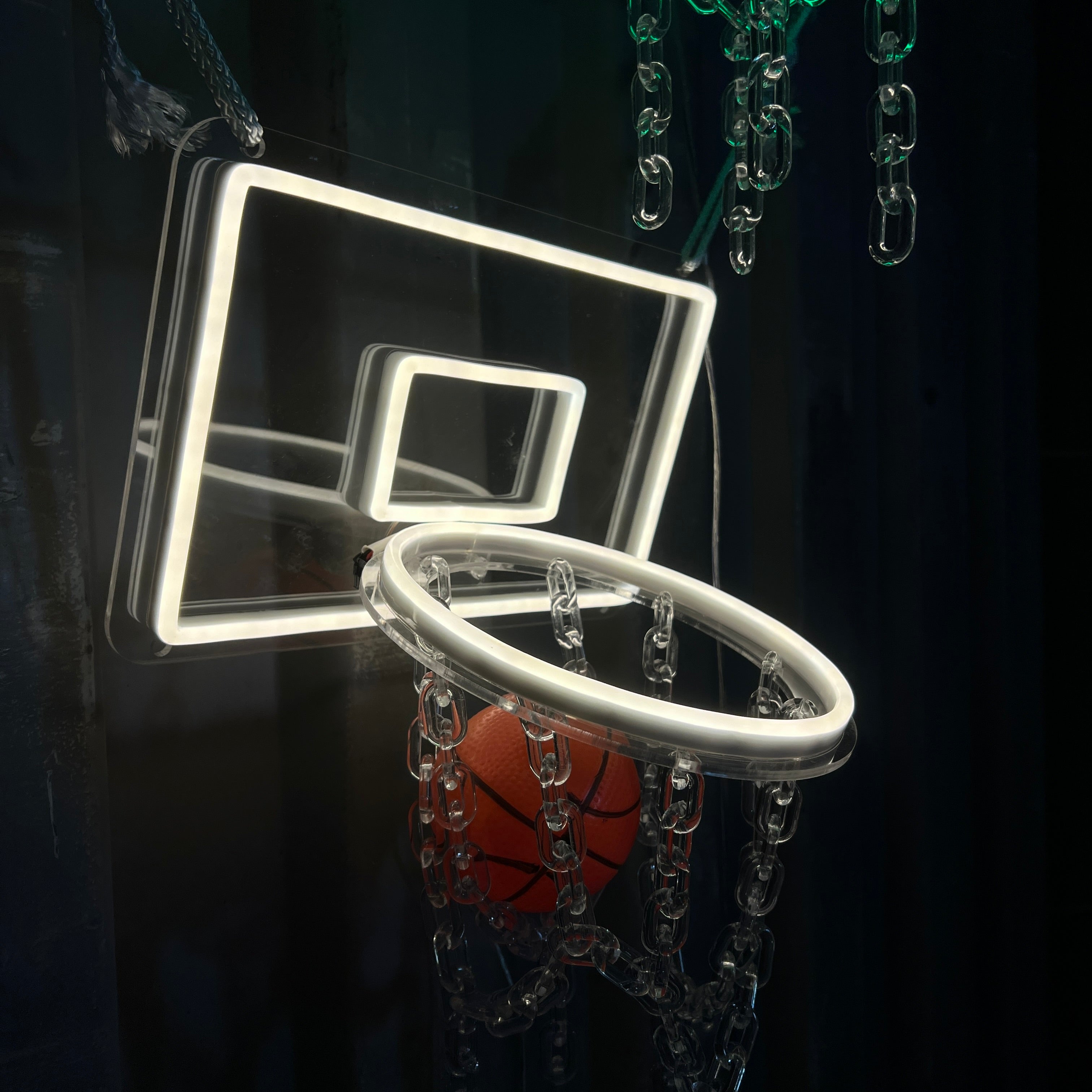 Canestro da basket NEON Design "Hoop Neon