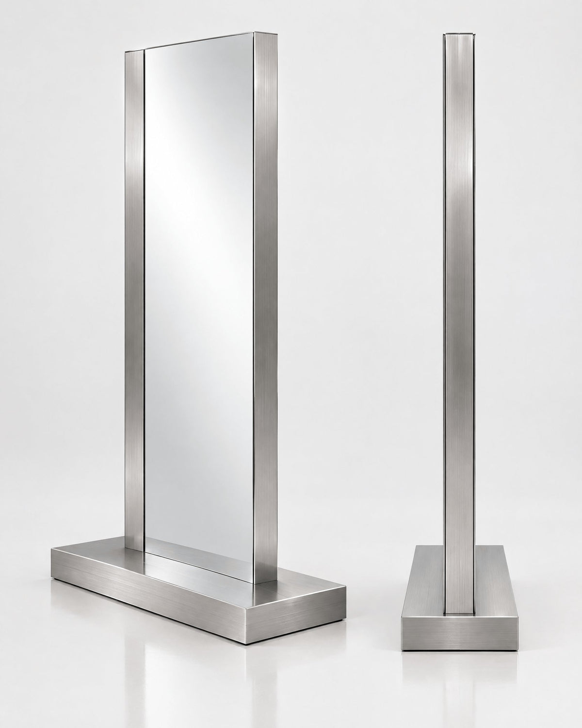 JBS Podium front and side profile shown at equal full 180 cm height