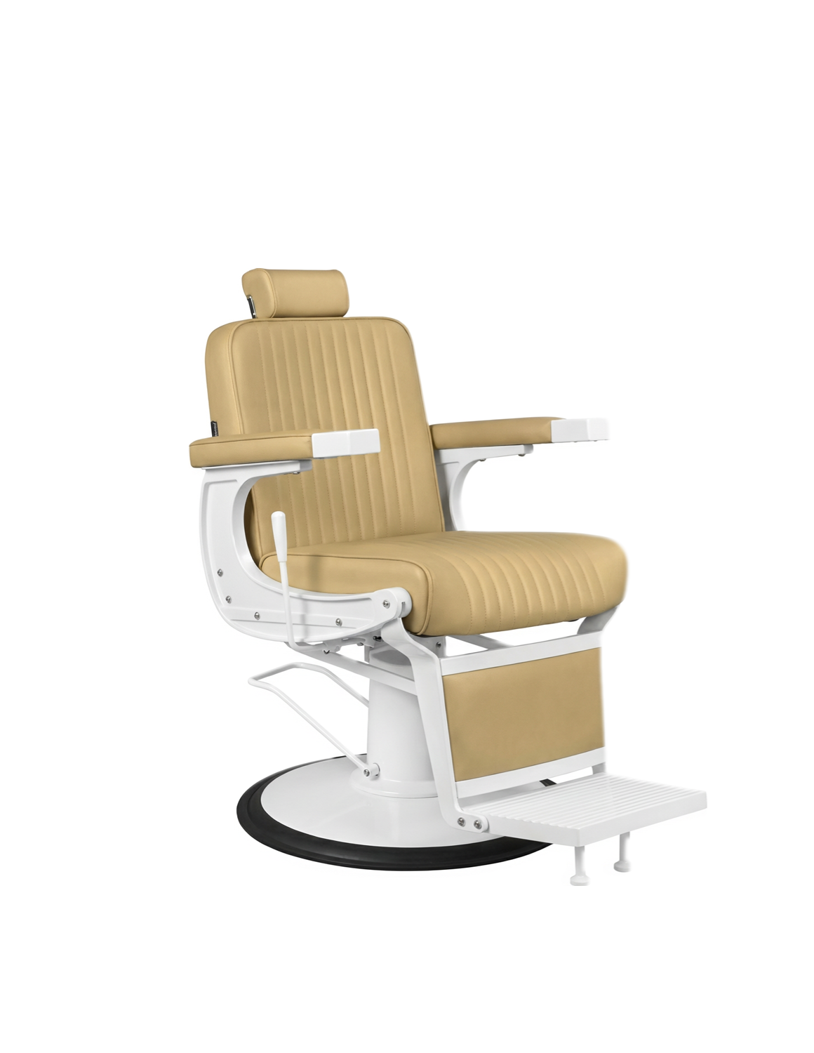 New School Champagnerbeige mit weißem Rahmen