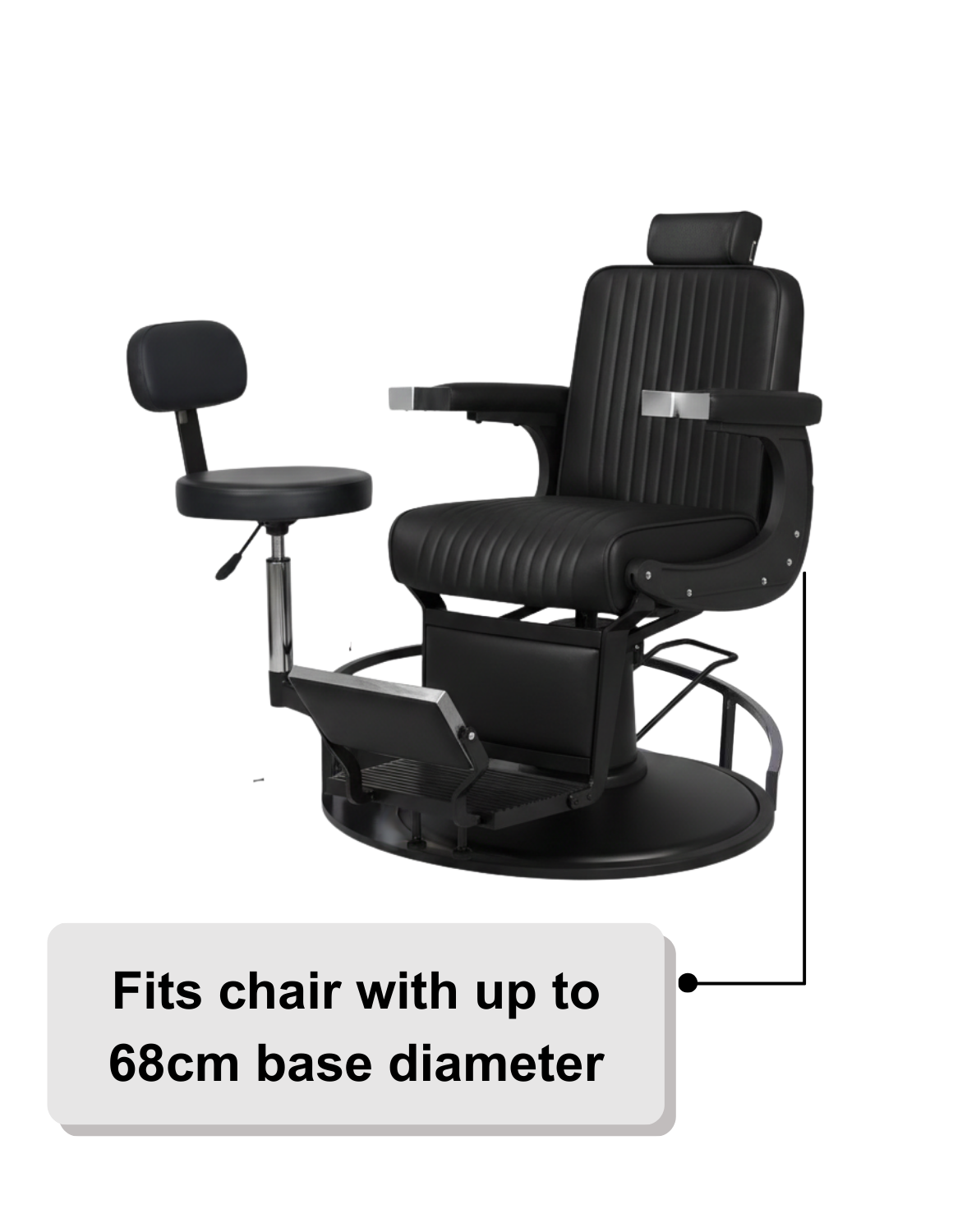 Rotierender Barber- & Friseur Hocker 2.0