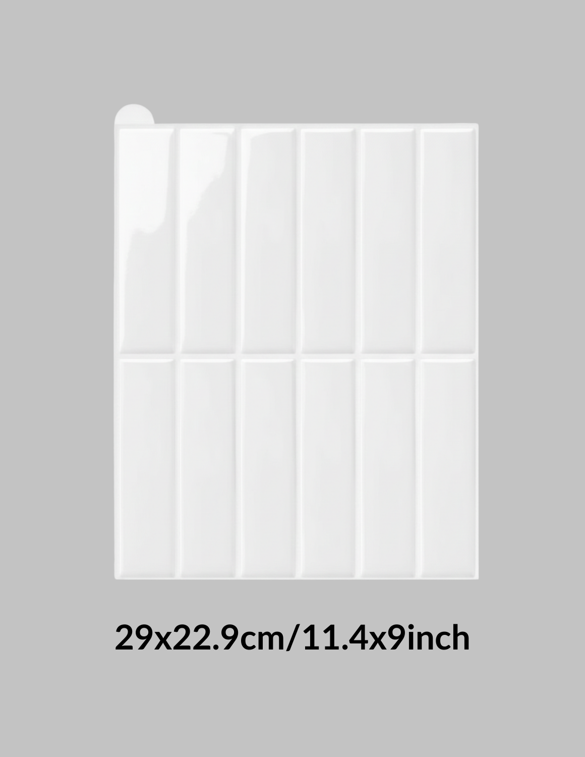 Dekorative, selbstklebende Metallwandfliesen für Friseursalons und Kosmetikstudios