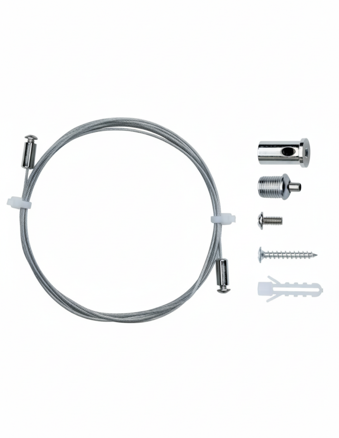 Suspension Wires with Screws for LED Light Systems 1 - 3 m