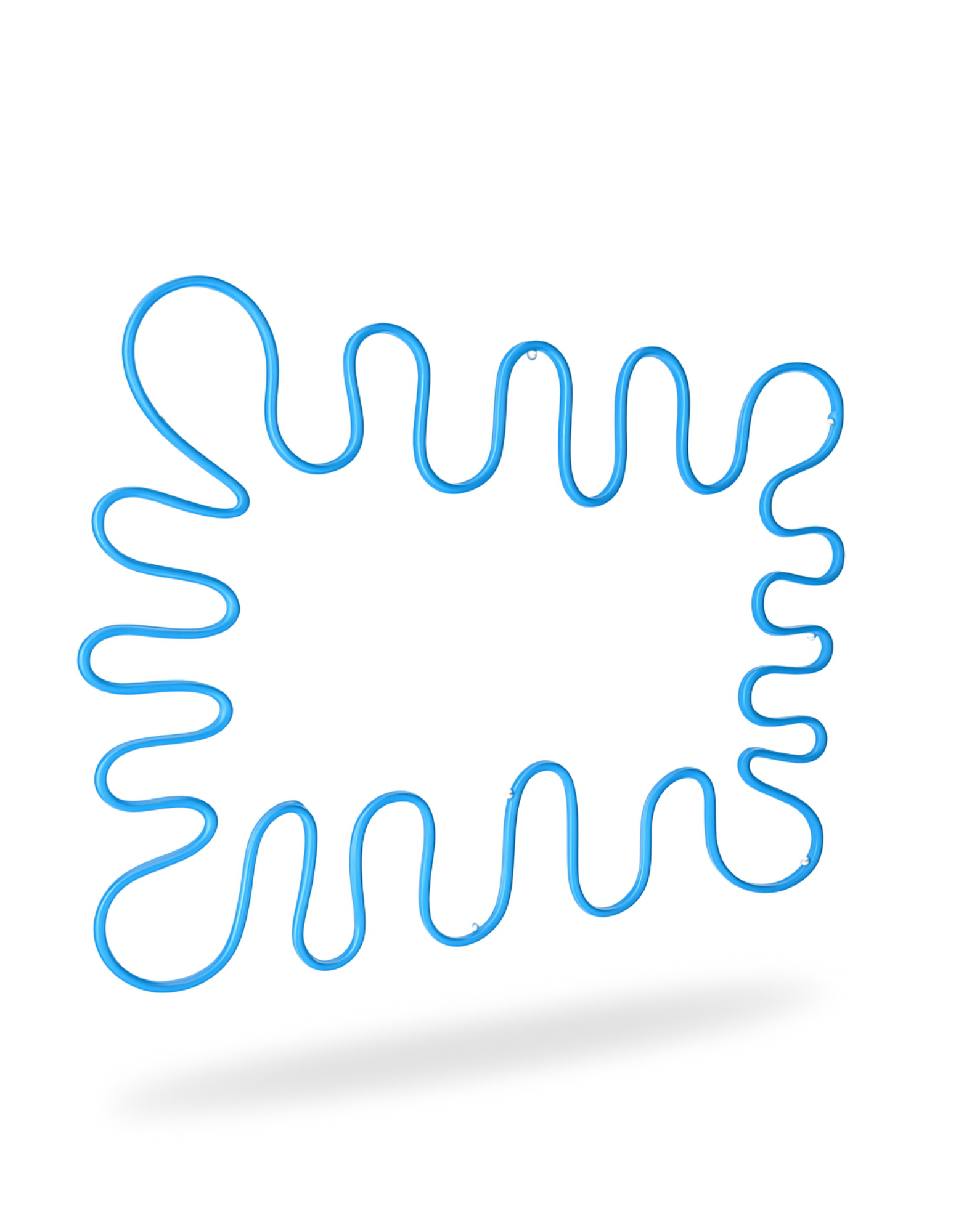 Neon Splash Mirror Frame with or without Mirror for Barbershops & Salons – Inspired by Barber Nils Studio