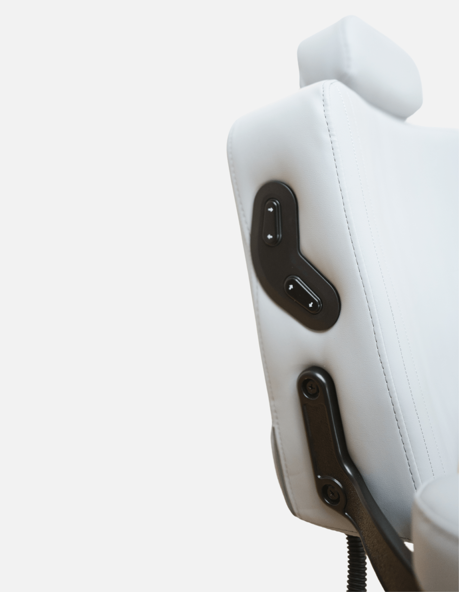 johnbarbersons New School Evolution Gray Wireless electric bar stool with battery