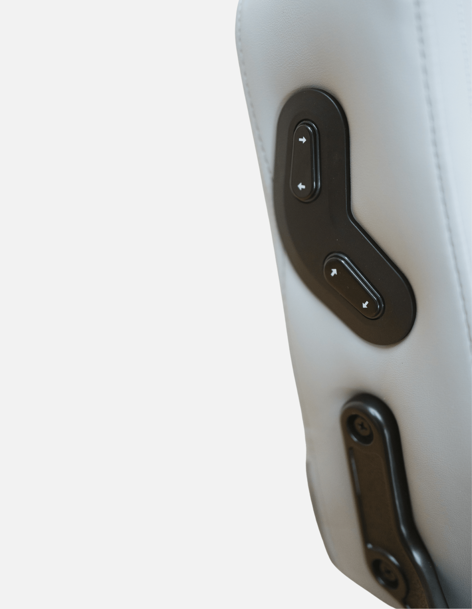 johnbarbersons New School Evolution Gray Wireless electric bar stool with battery