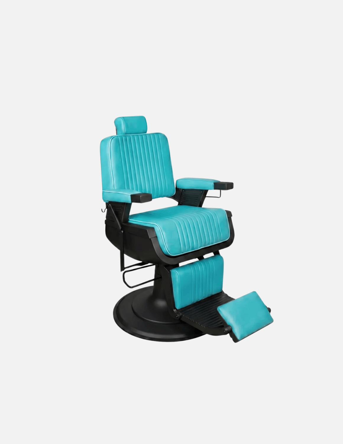Ripped Guardian Turquoise Barber Chair