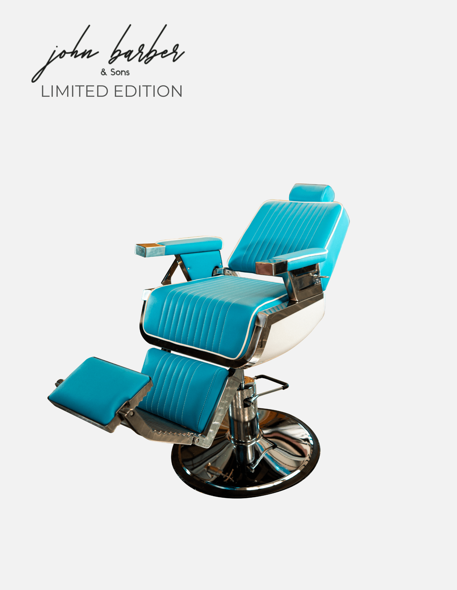 Ripped Guardian Barberstuhl Ocean Blue Limited Edition