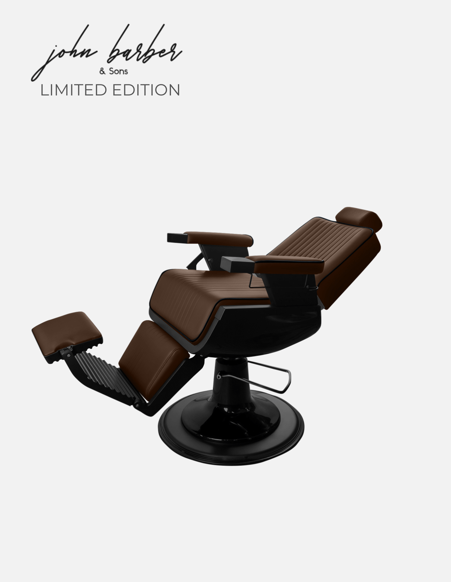 Ripped Guardian Barberstuhl Chocolate Brown Limited Edition