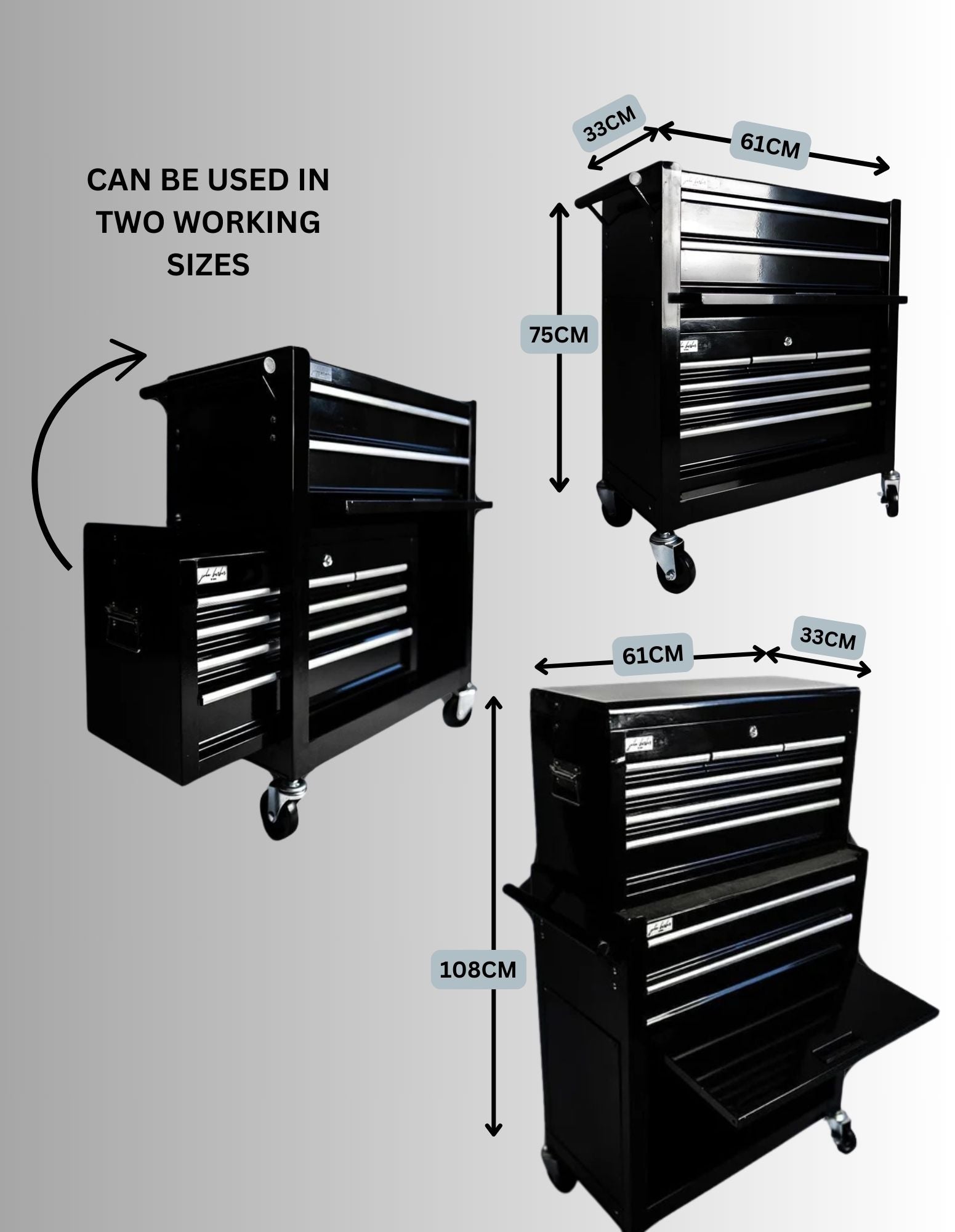 Barber trolley Pro in six colors - UV sterilization