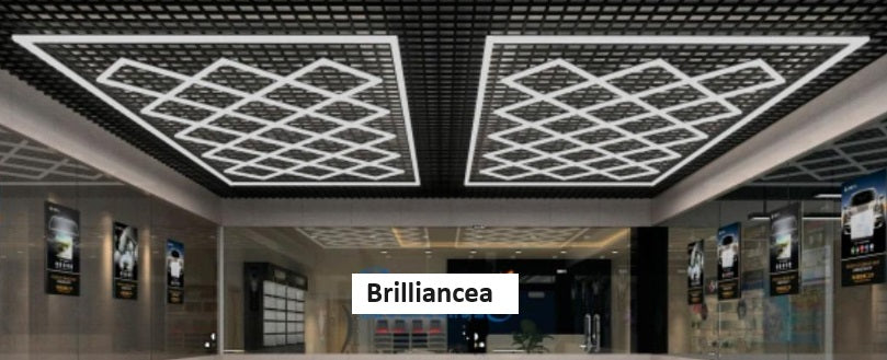 Sistema di illuminazione a LED Brilliancea 2,75 m x 4,78 m