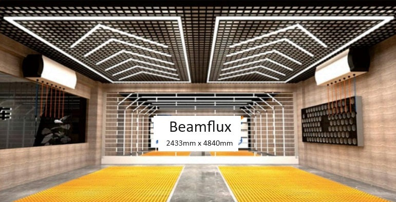 Système d'éclairage LED Beamflux 2.43m x 4.84m