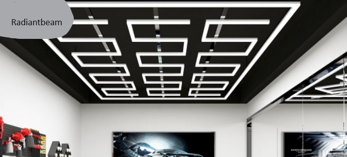 Holičstvo a kaderníctvo LED dizajnové osvetlenie