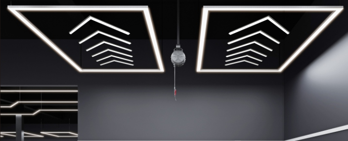 Systém LED osvetlenia Beamflux 2,43 m x 4,84 m