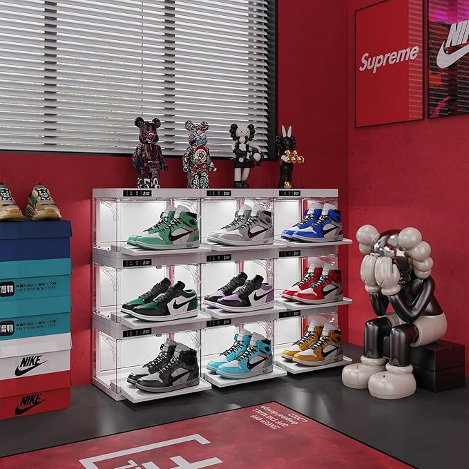 TINXBOX Smart Display Box – Vitrine für Sneaker und Sammlerstücke.