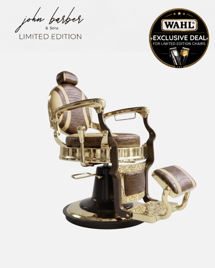 Golden Snake Barberstuhl LIMITED EDITION