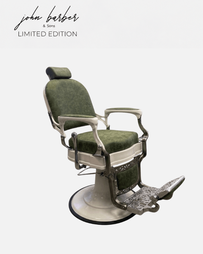 Classic Emerald Barber Chair – Limited Edition