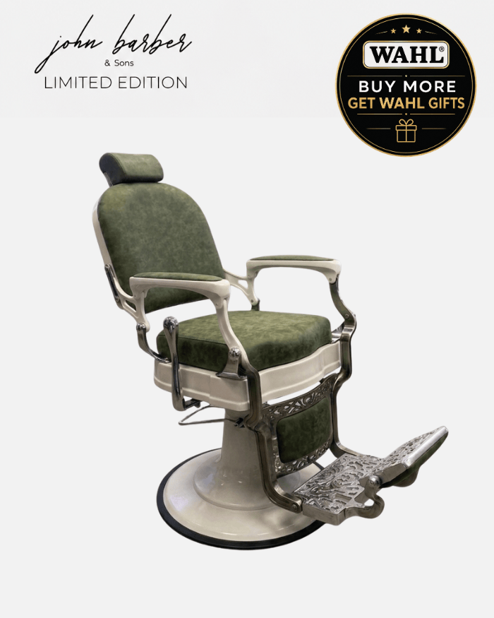 Classic Emerald Barber Chair – Limited Edition