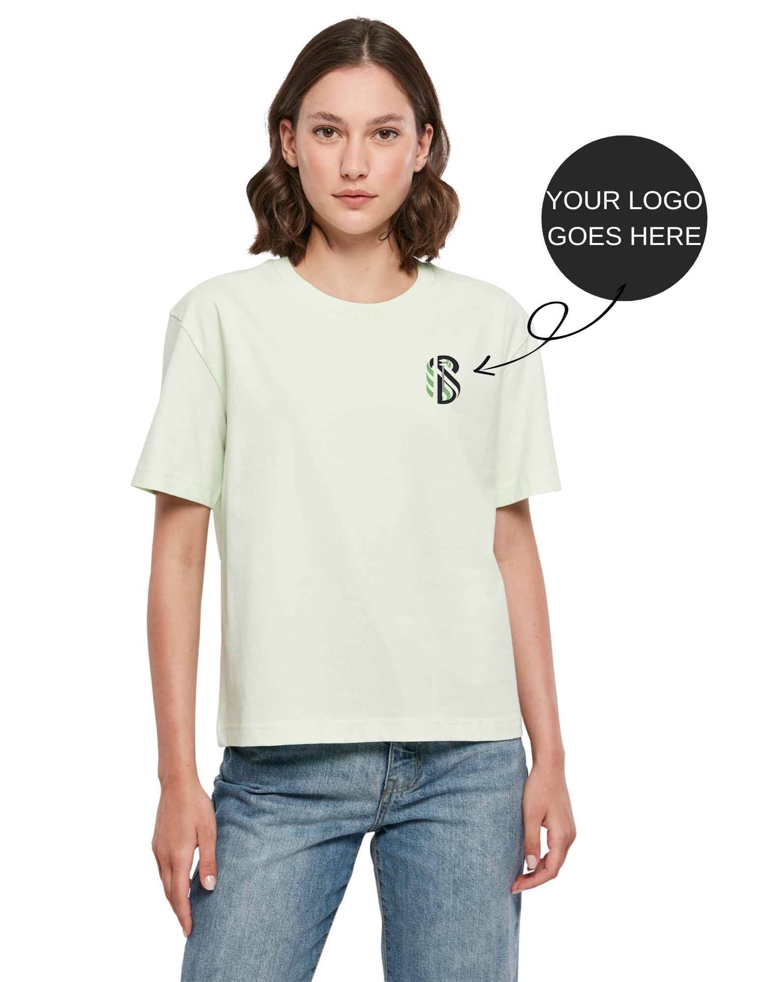 Ladies Comfy Shop, Salon & Studio T-shirt with your logo