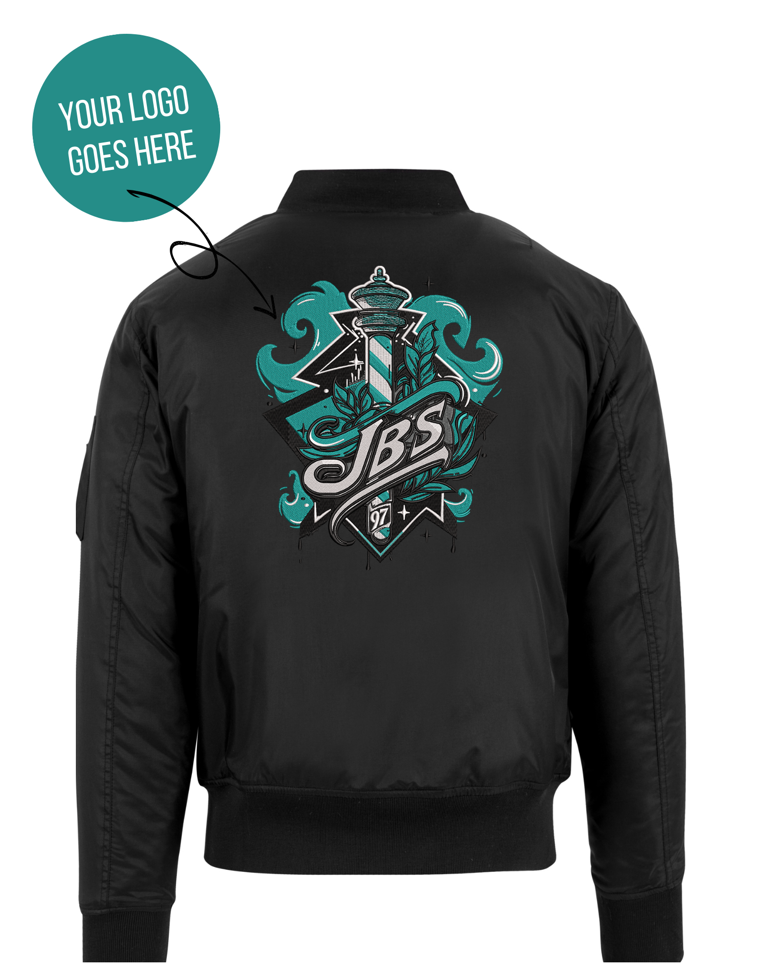 Bomber jacket with your logo