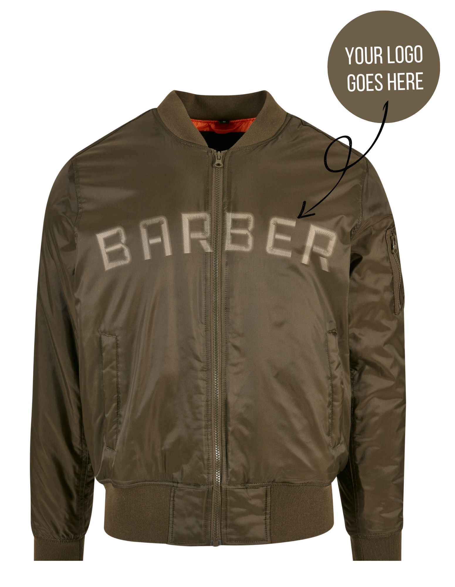 Bomber jacket with your logo