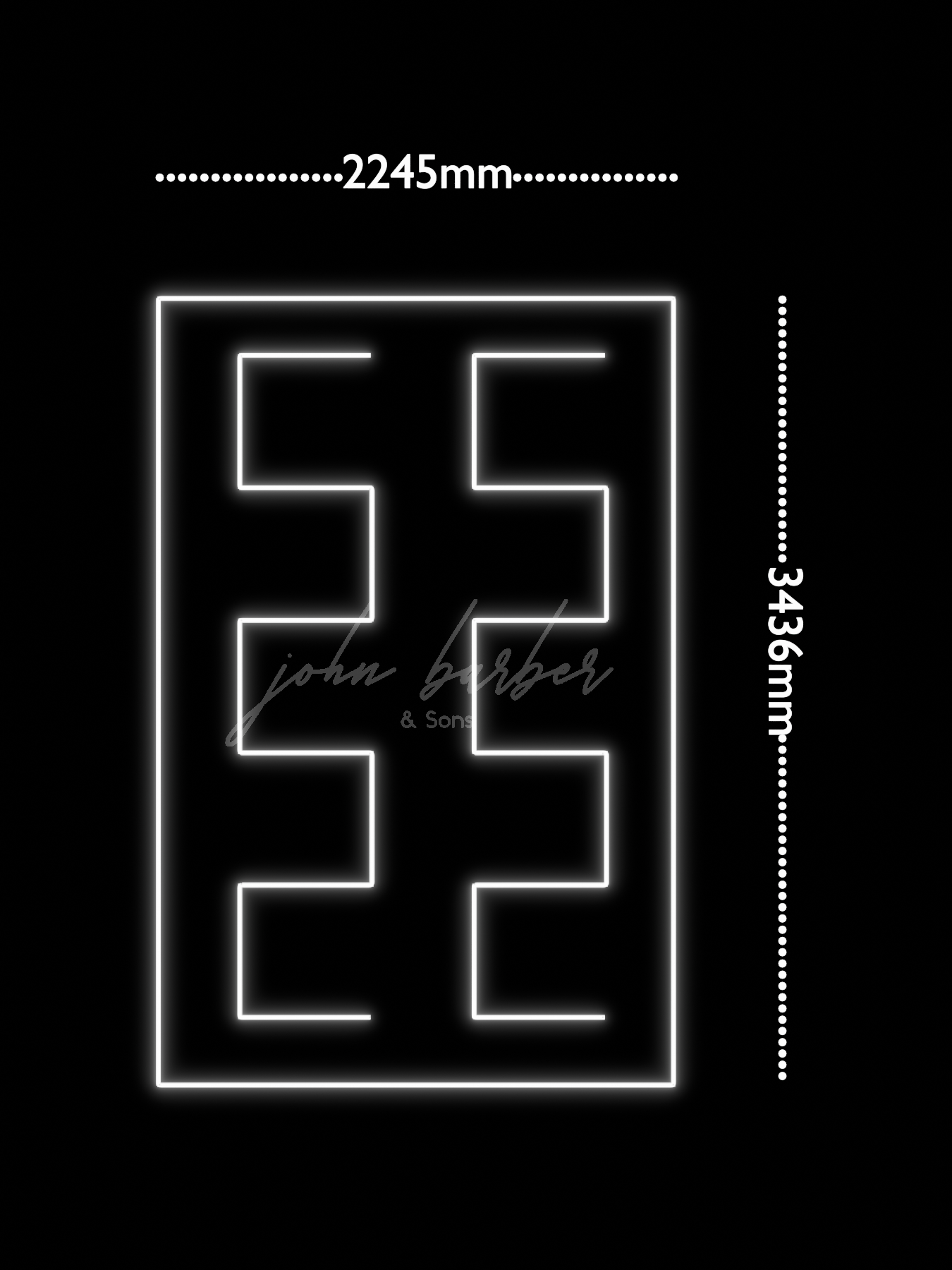 Iluminação LED para barbearias e salões de cabeleireiro