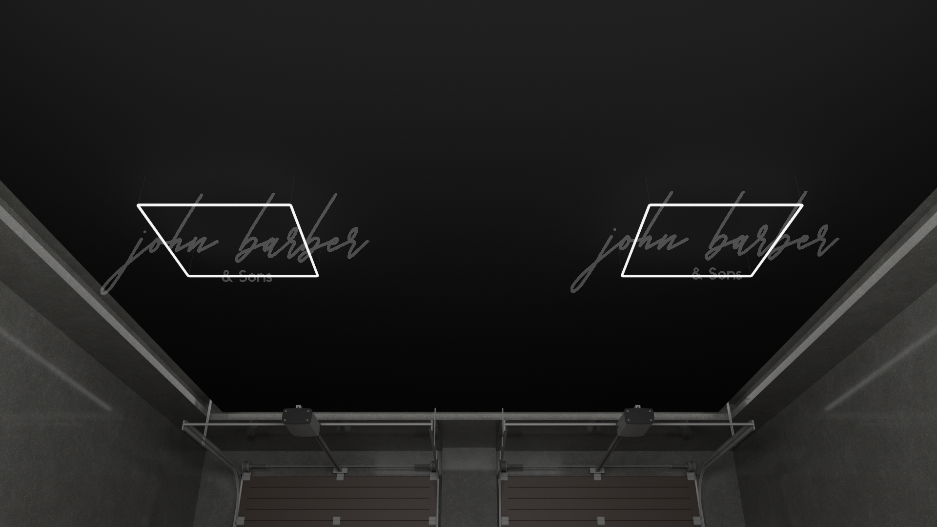 LED Lichtsystem Quadrat Design