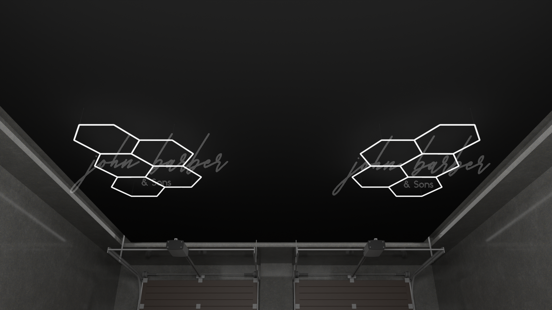 Systém osvětlení Hexagon teplá bílá 3000K 4000K