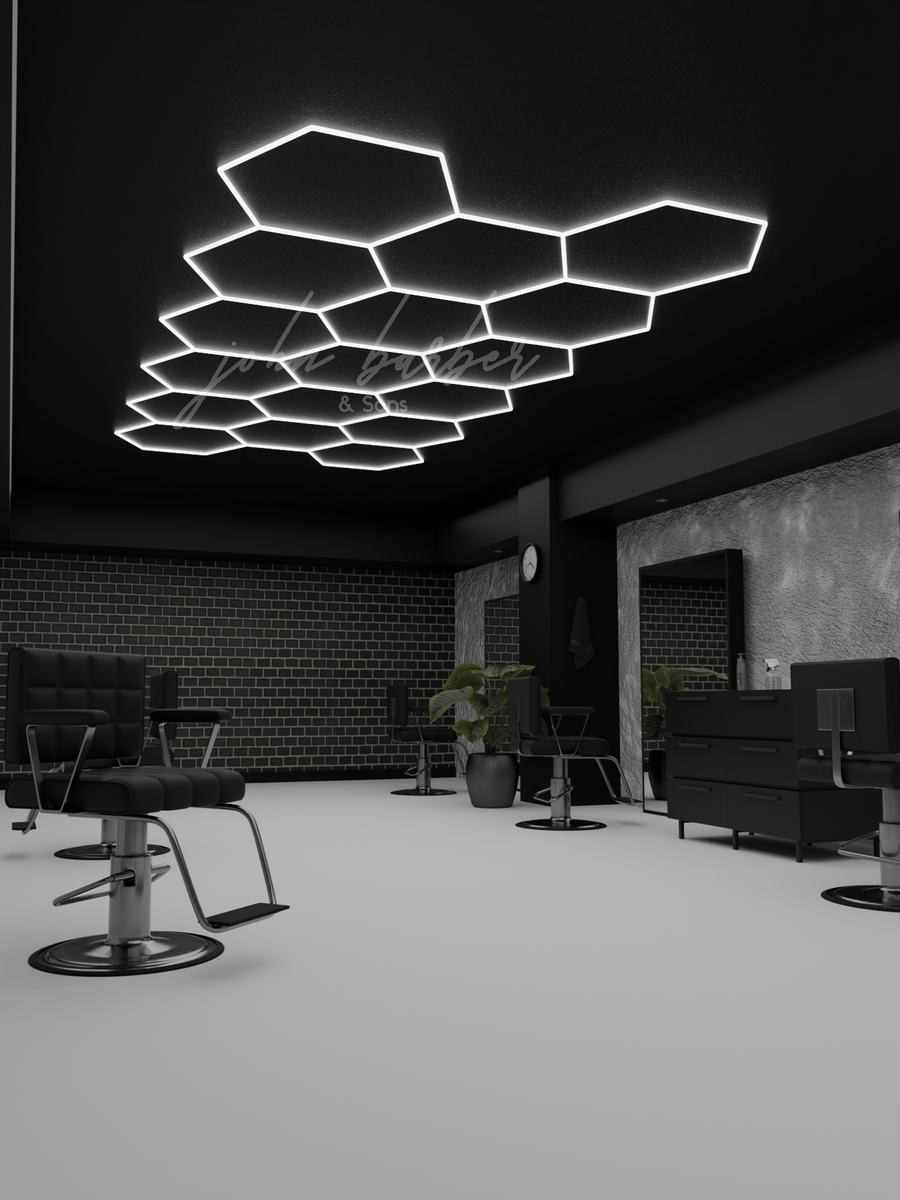 Hexagon Garage Lights - Hexagonal Lighting – Hex Garage