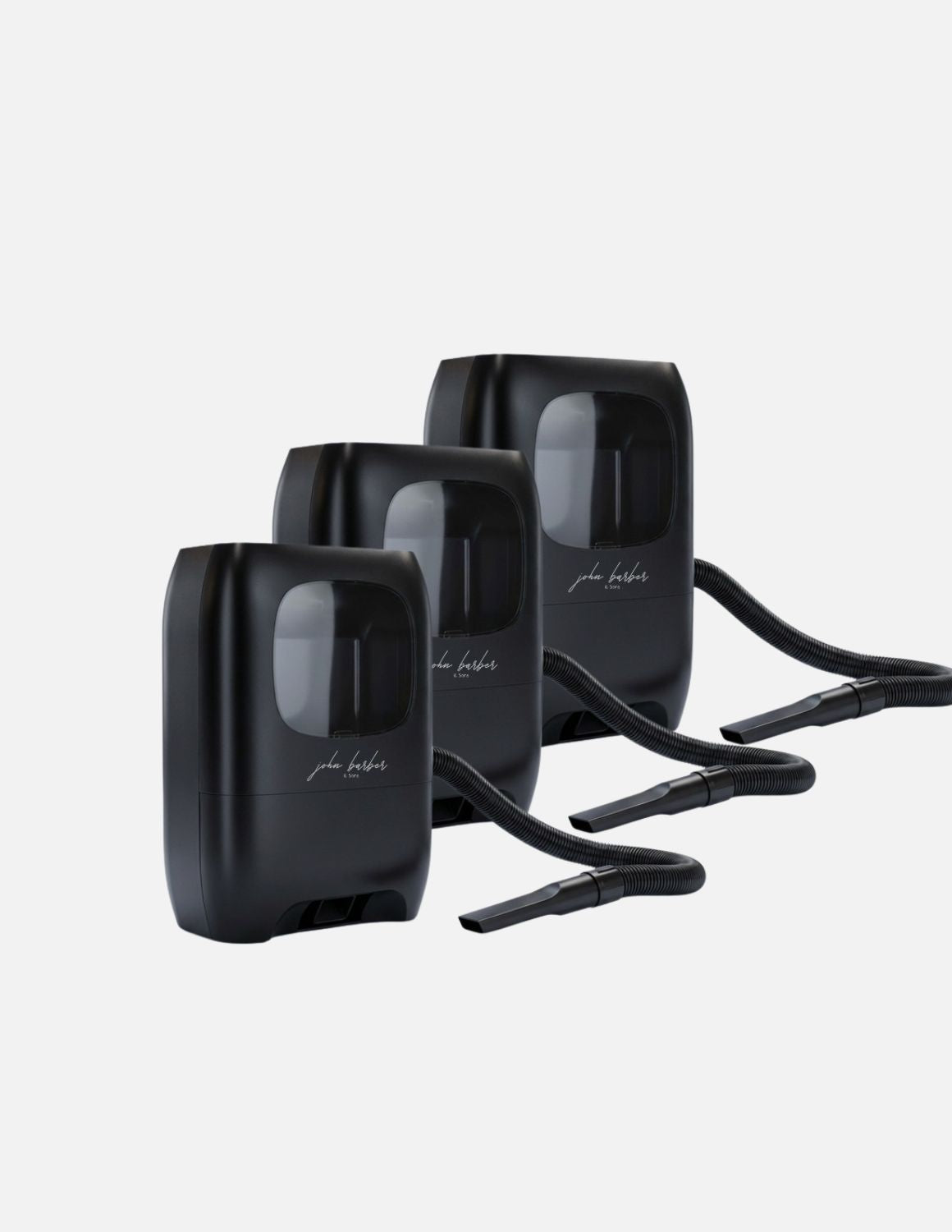 Studio Sweep 1.0 barber and salon vacuum cleaner with automatic sensor and extension hose, bagless with filter