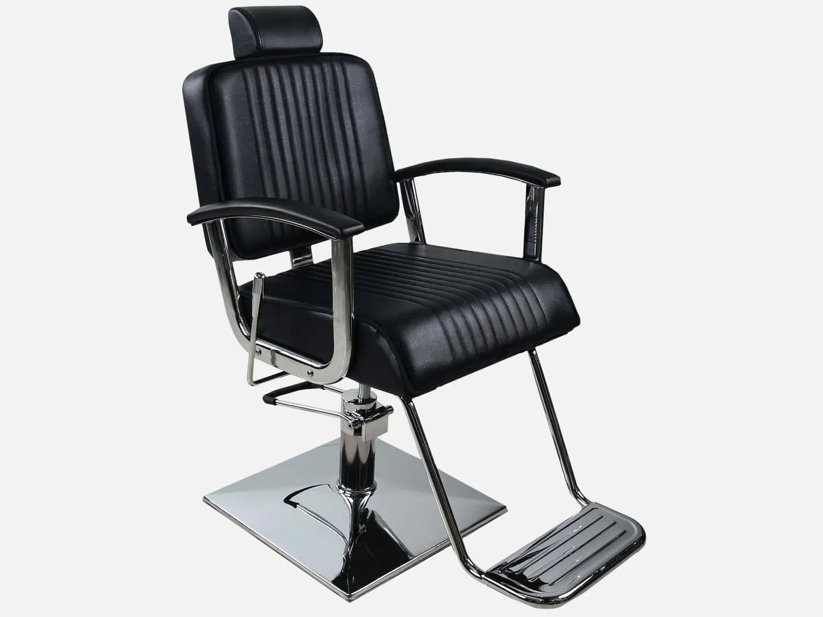 john barber friseurstuhl schwarz
