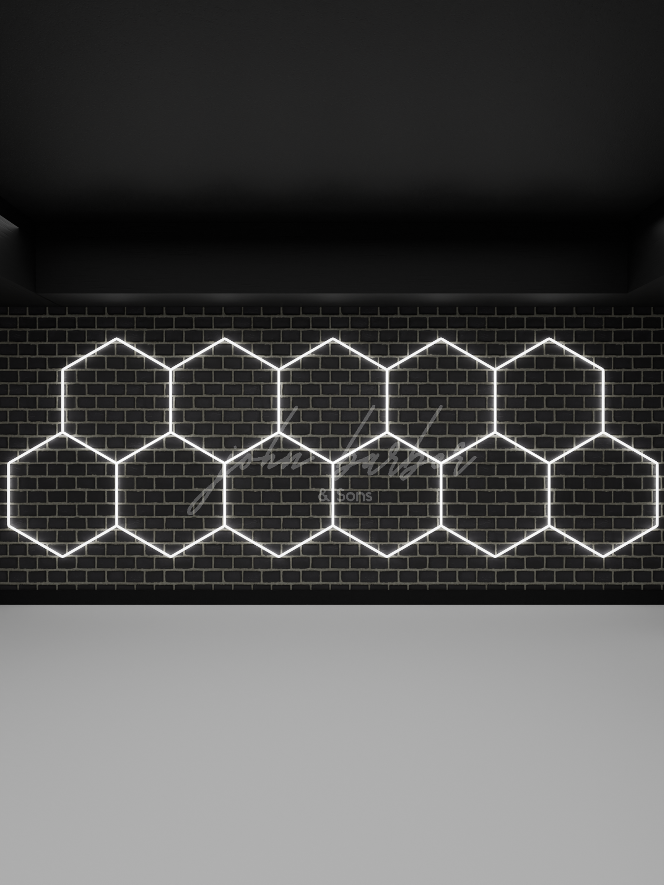 Systém osvětlení Hexagon teplá bílá 3000K 4000K