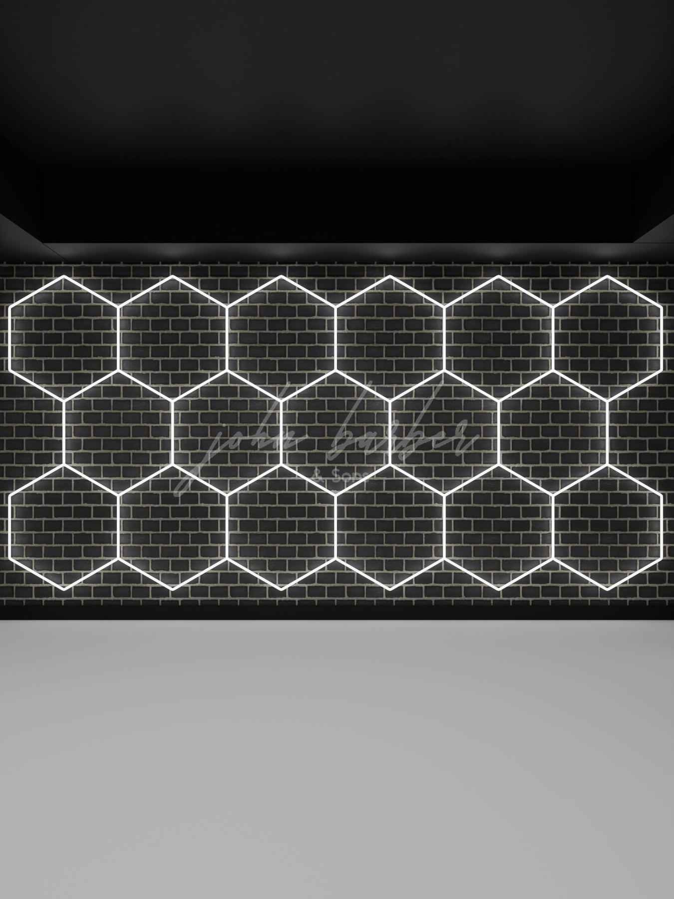 Sistema di illuminazione Hexagon bianco caldo 3000K 4000K