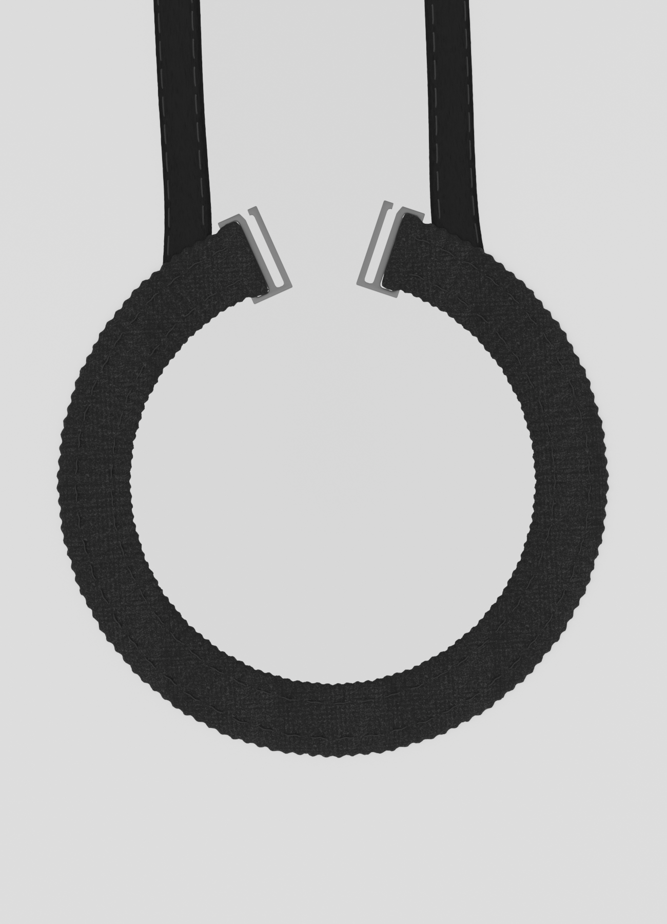 premium cape with metal hook closure