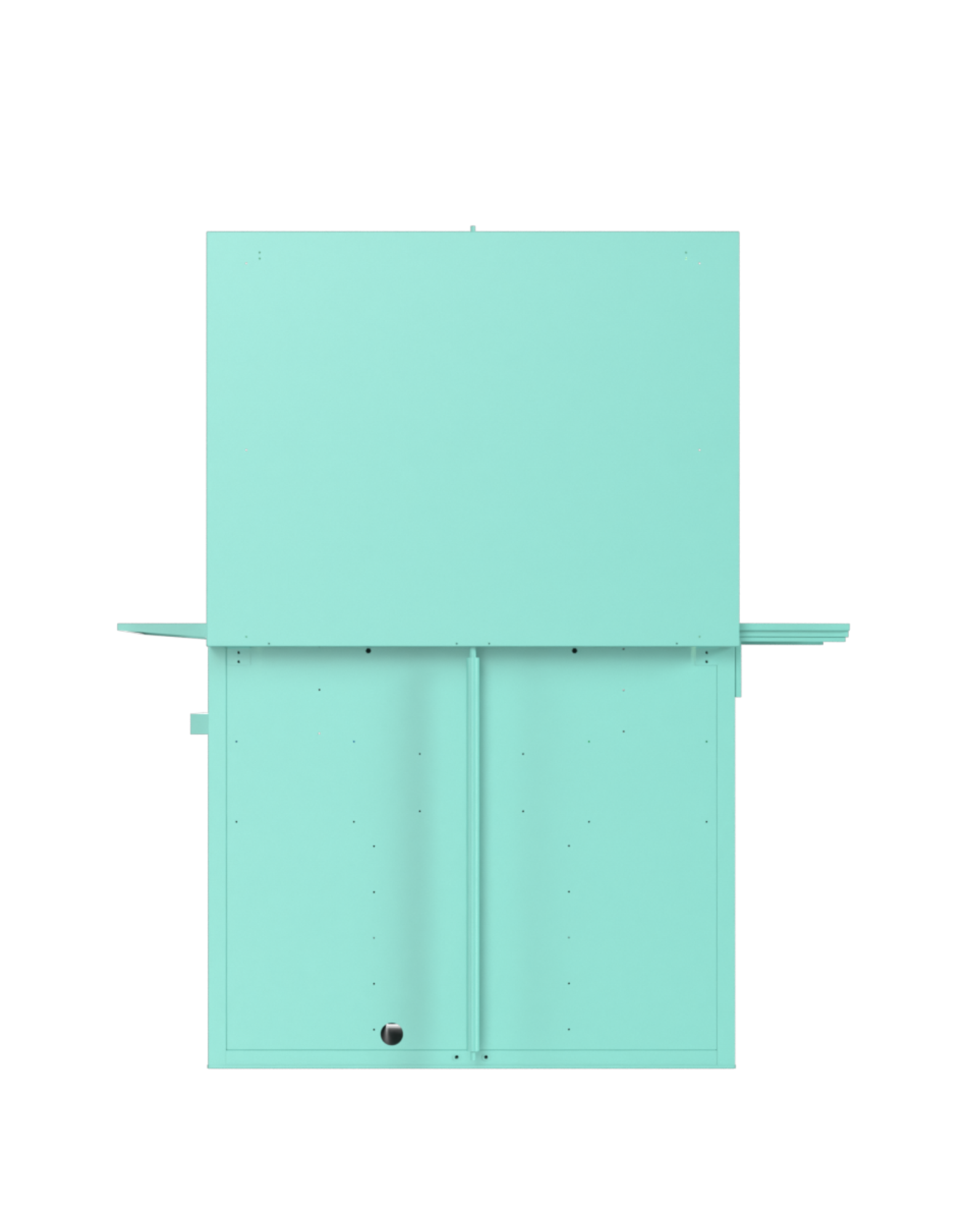 Berber Çalışma İstasyonu "Evolution" – Altı Renk Seçeneği ile Çalışma Alanı – UV Dezenfeksiyon – Lavabo – LED Işıklı Ayna