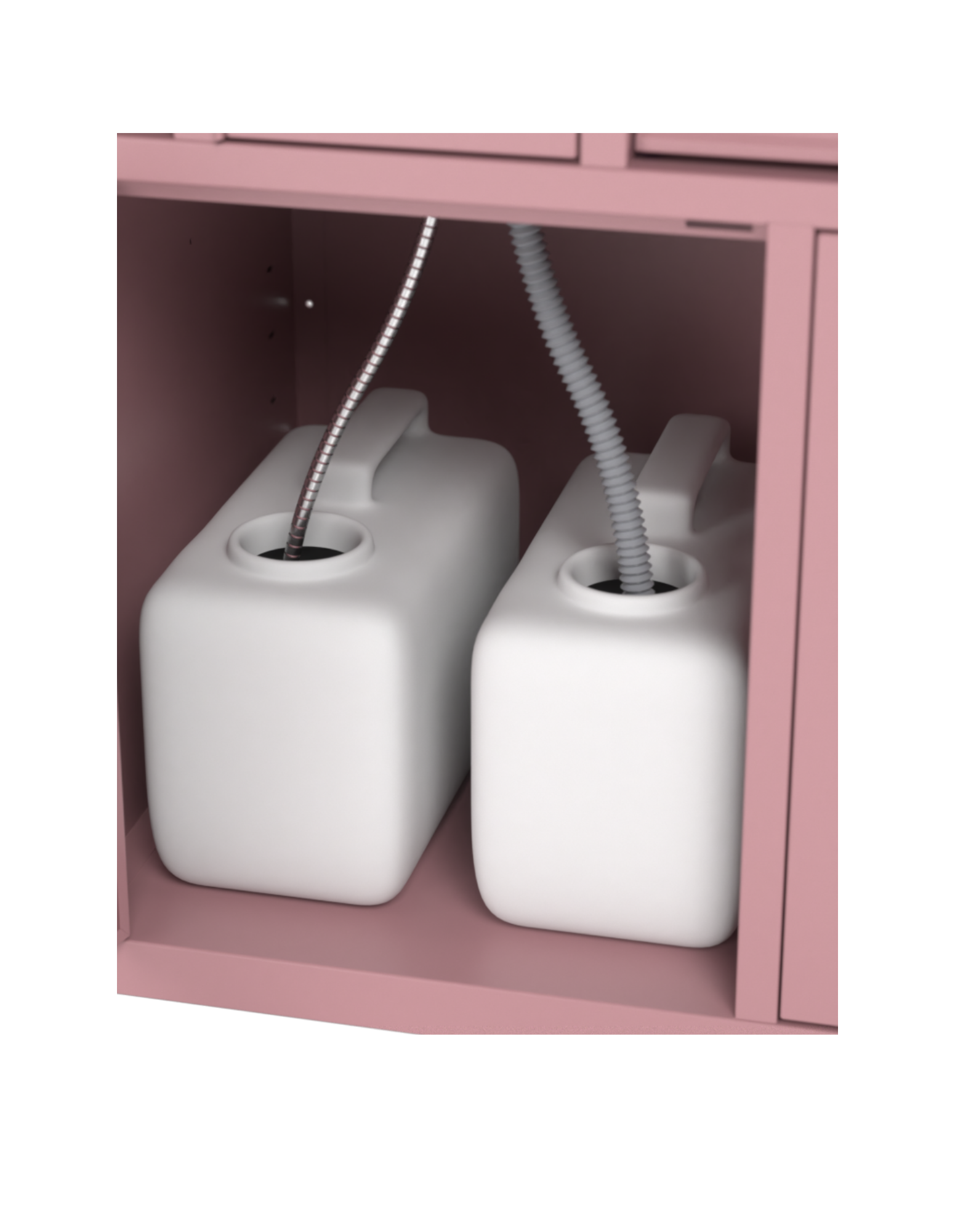 Berber Çalışma İstasyonu "Evolution" – Altı Renk Seçeneği ile Çalışma Alanı – UV Dezenfeksiyon – Lavabo – LED Işıklı Ayna