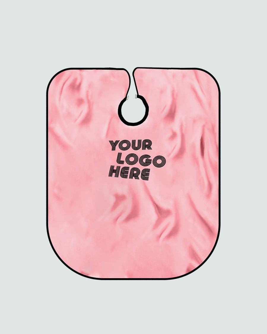 johnbarbersons 1 / Pink / Metallhaken Verschluss Umhang mit deinem Logo